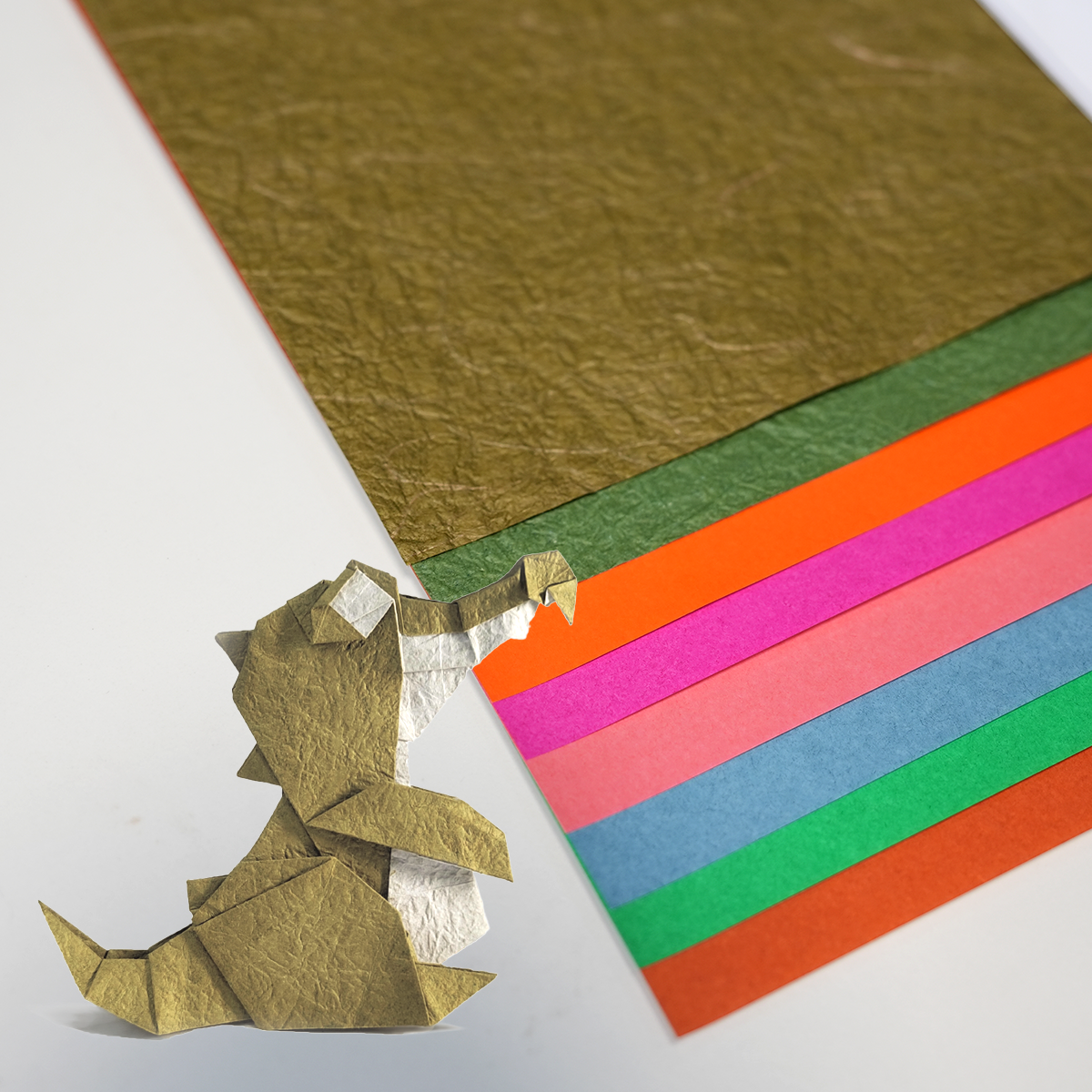 #10 Creator Incentive Plan / Baby crocodile origami package (paper+diagrams)