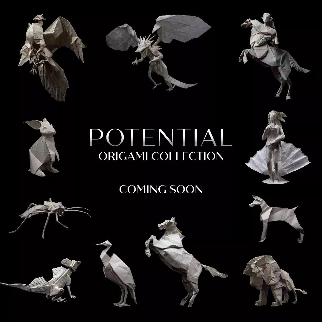 potential origami collection （ KOA2023 origami collection）