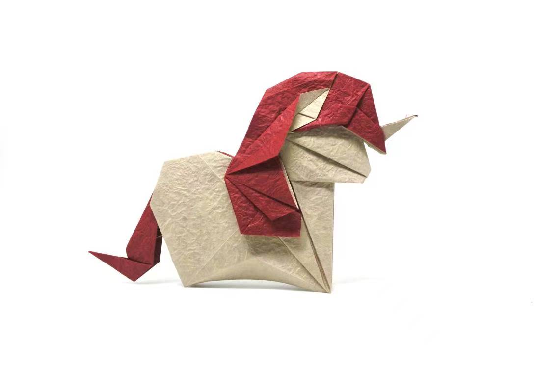 #8 cute pony origami diagrams  69steps three version pdf file