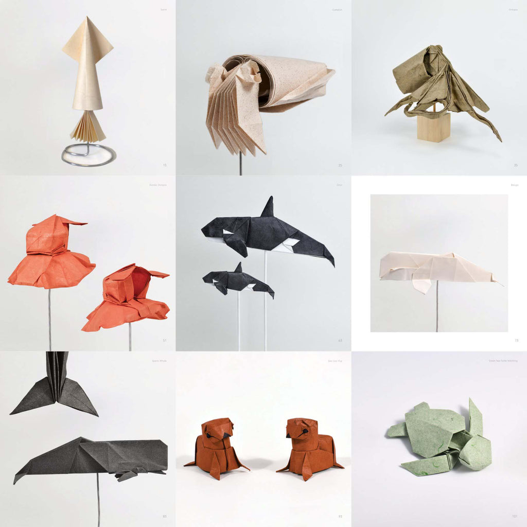 Marine Origami by Joseph Hwang 海洋折纸 hardcover origami book SAOC ORIGAMI